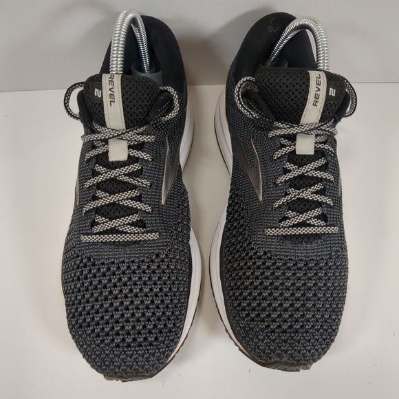 Brooks Revel 2 Black Running Shoes , Size 8.5 - Picture 3 of 14